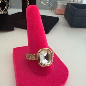 Elegant Gold and Silver Ring